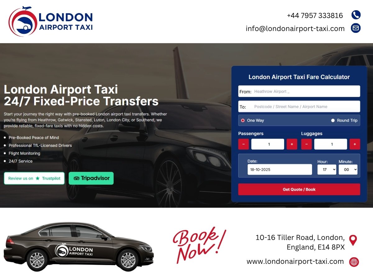 London Airport  taxi transfers